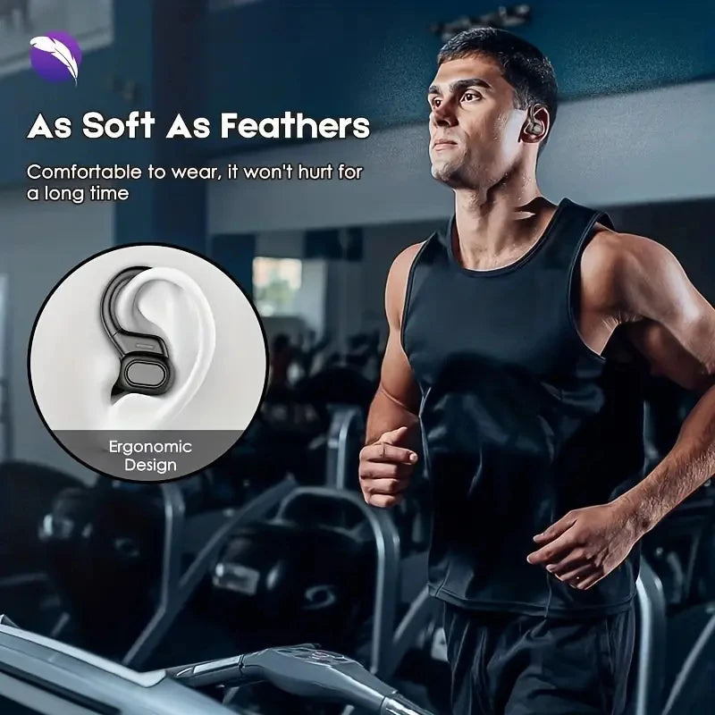 SHUKE Bluetooth Earbuds Wireless Earphones With Microphone EarHook Headset HiFi