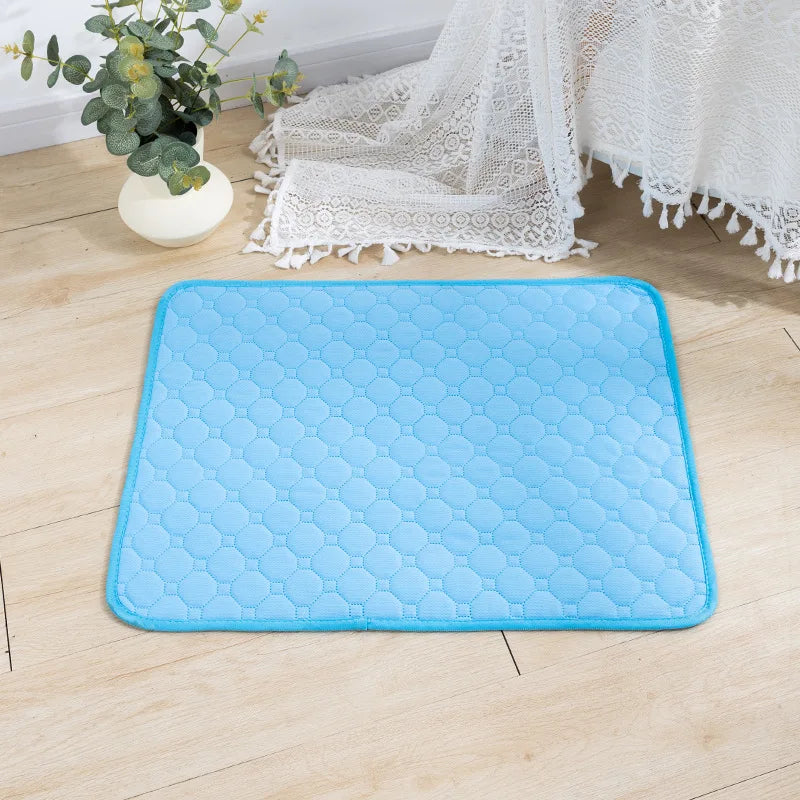 Washable Dog Pee Pad Mat Reusable Absorbent Training Diaper Pad