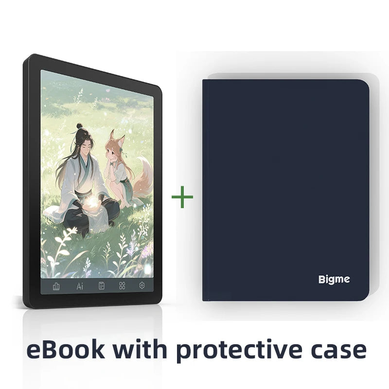 BIGME B6 Front Light E Ink Ebook Reader Android OS