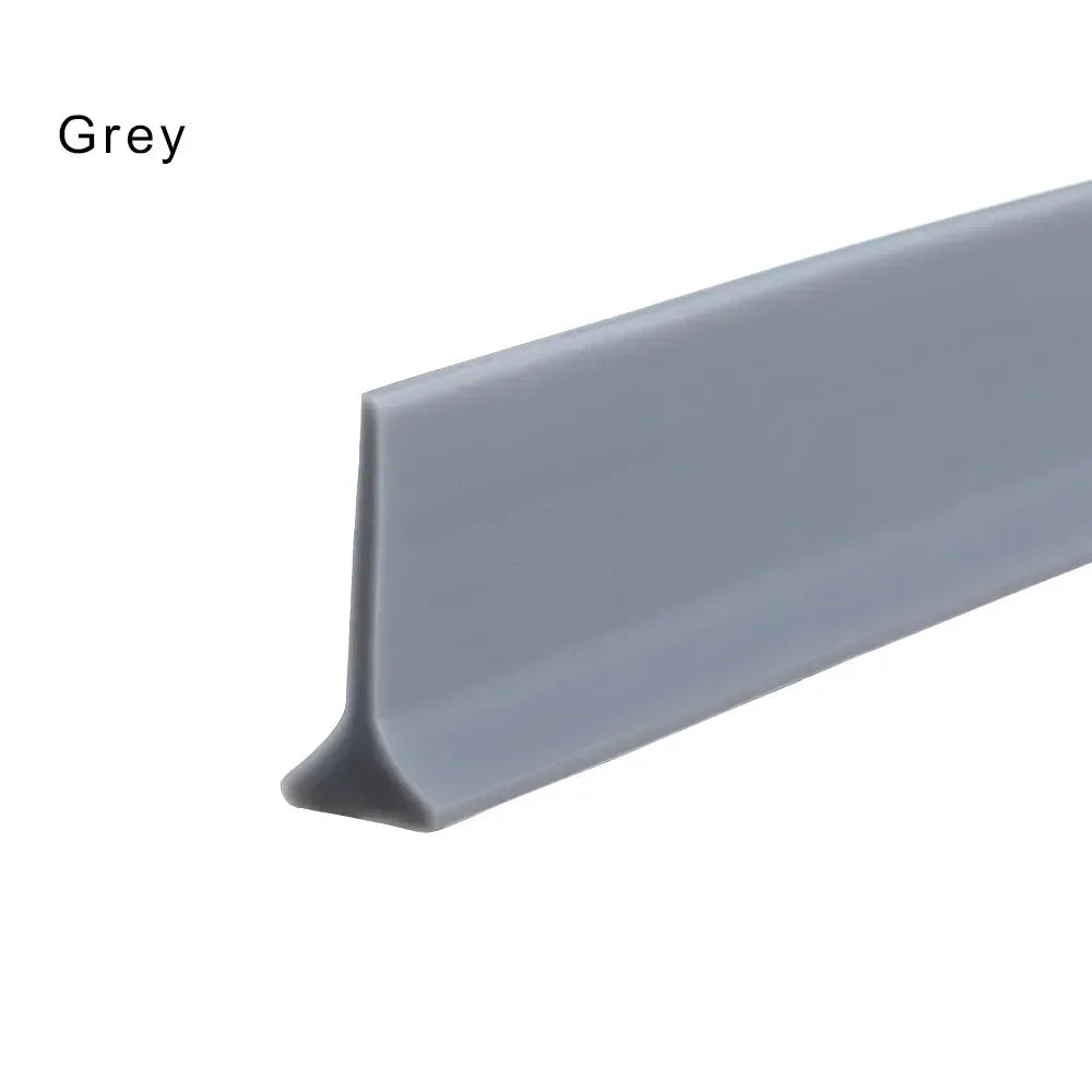 Silicone Water Stopper Self-Adhesive Shower Dam Barrier