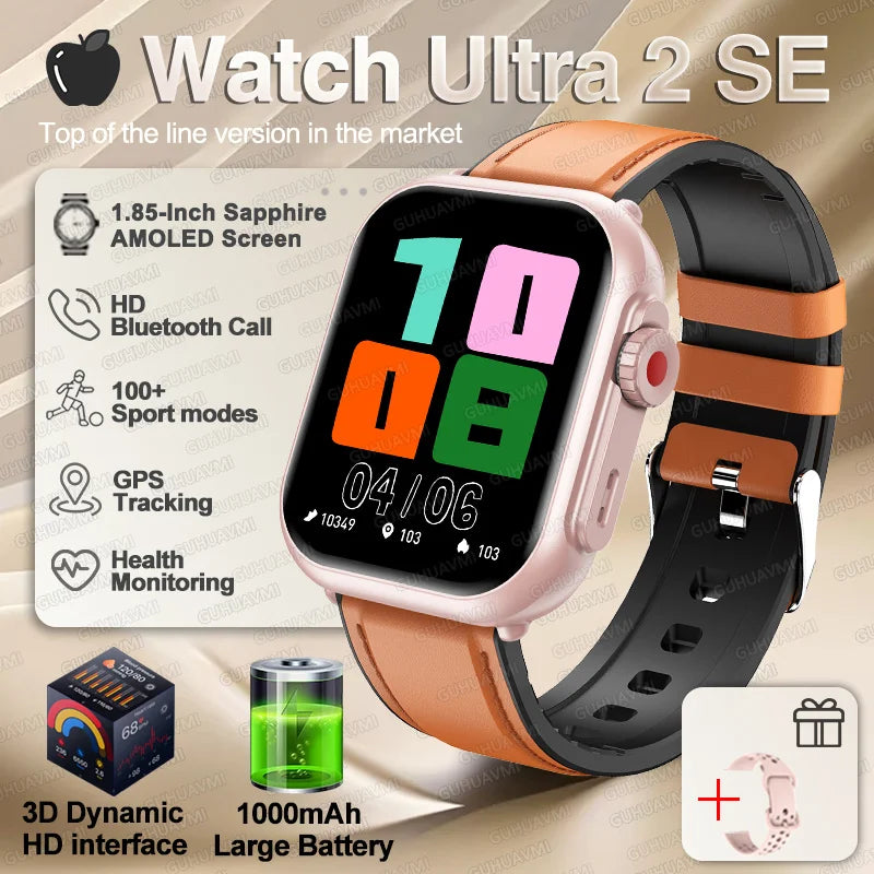 Smart Watch GPS AMOLED 1000mAh Battery Bluetooth Call Waterproof IP68