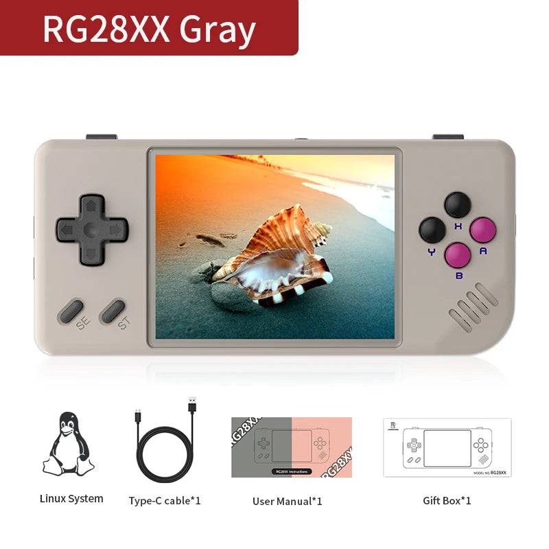 Anbernic RG28XX Mini Handheld Game Console With IPS Screen