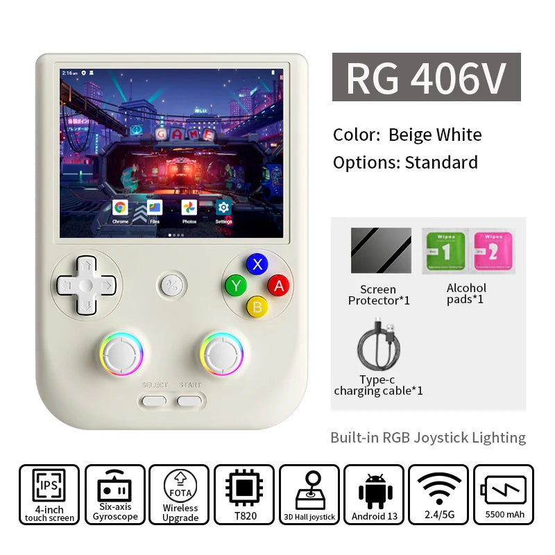 Anbernic RG406V Retro Handheld Game Console With WiFi