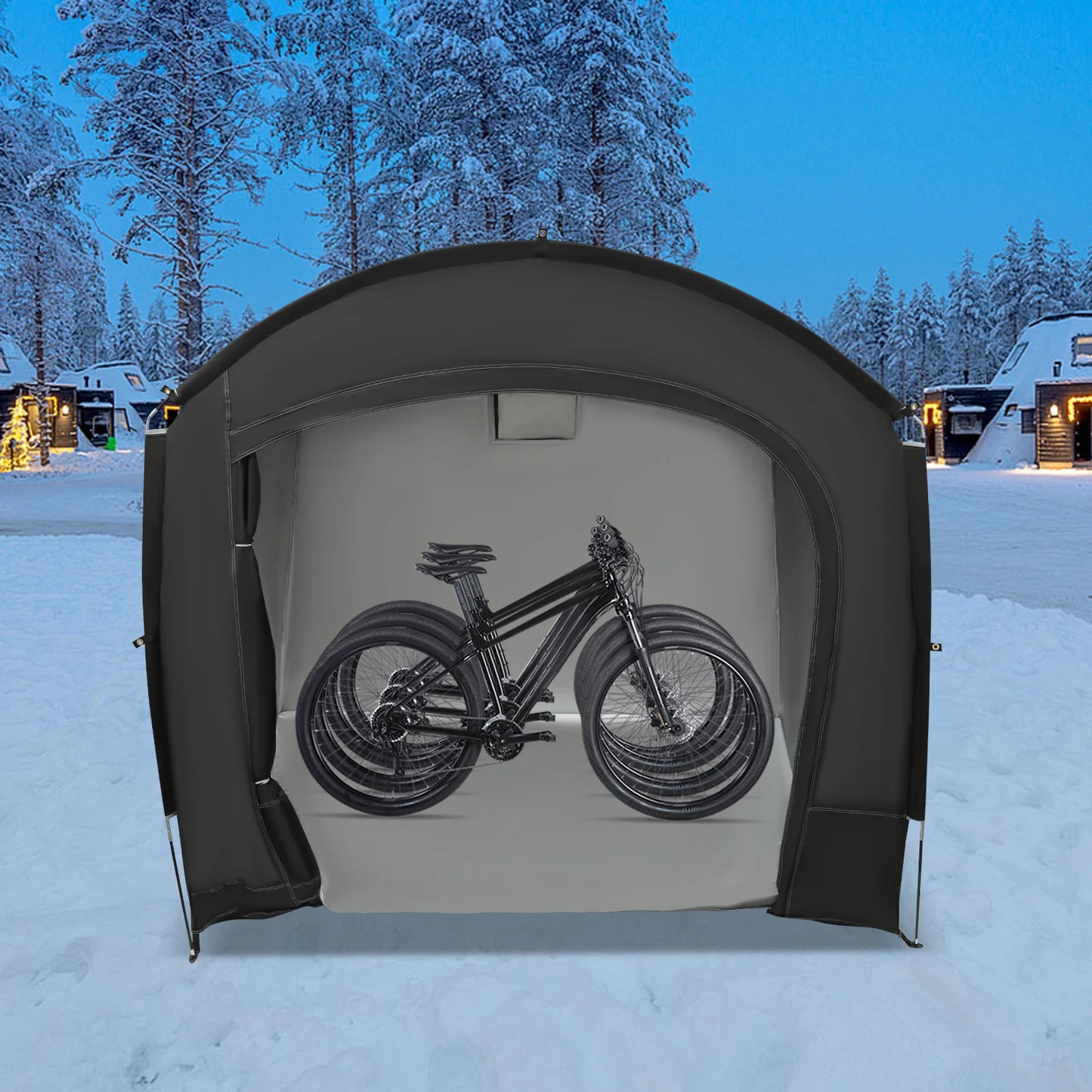 Bike Storage Shed For One To Four Bikes Portable Shelter