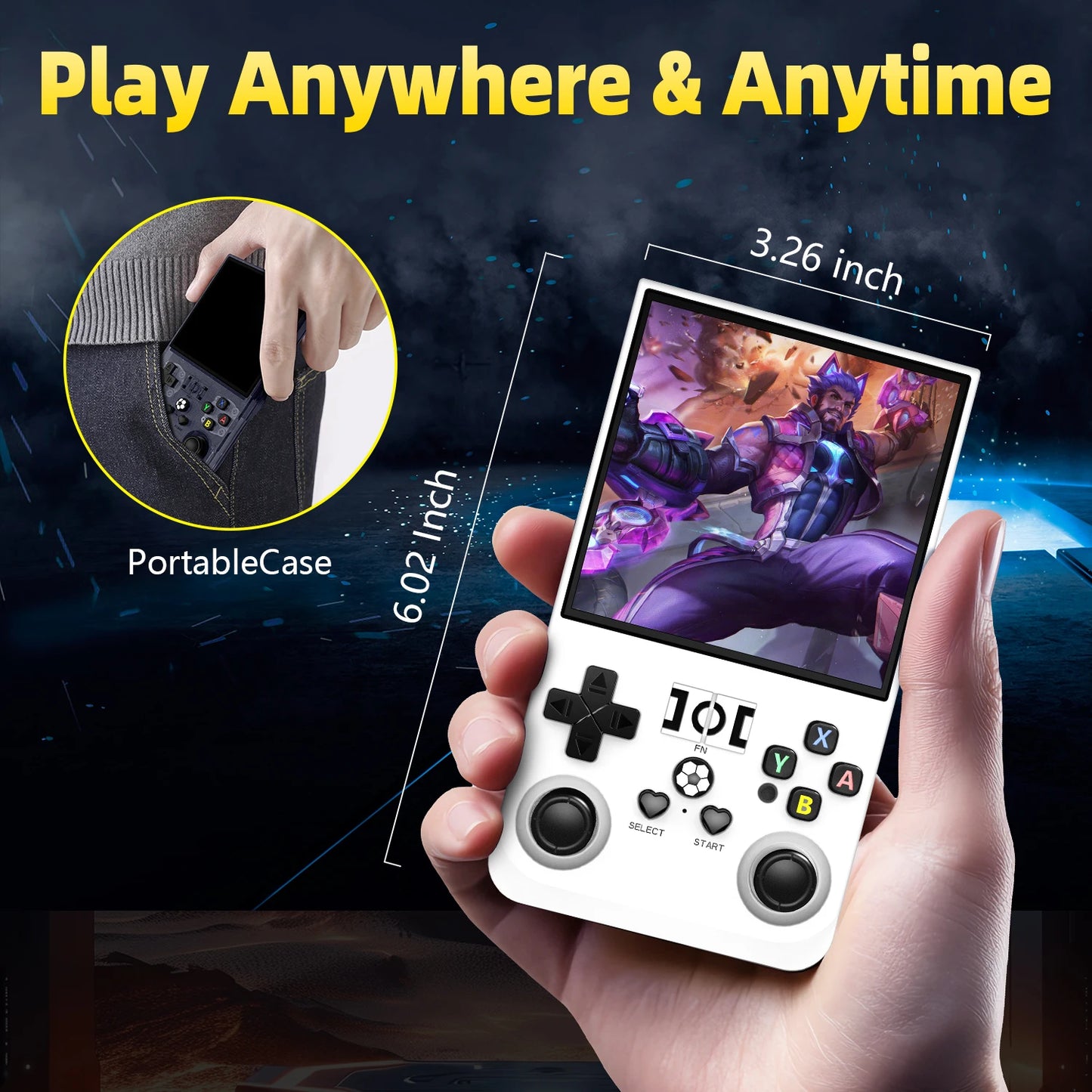AISLPC R36MAX Handheld Retro Game Console RK3326 Chip