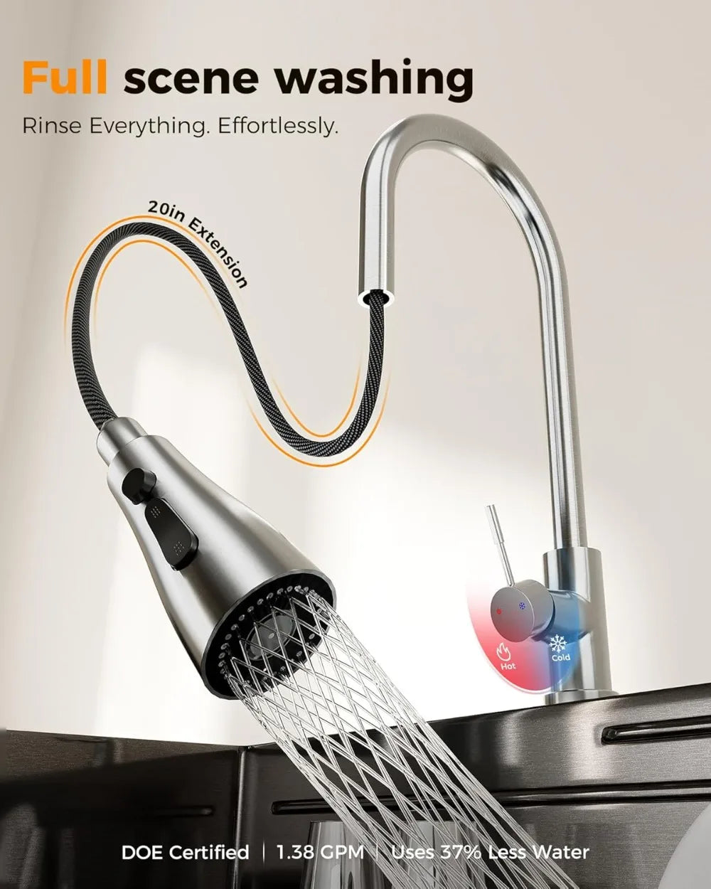 Drop In Kitchen Sink Stainless Steel Workstation Topmount Single Bowl