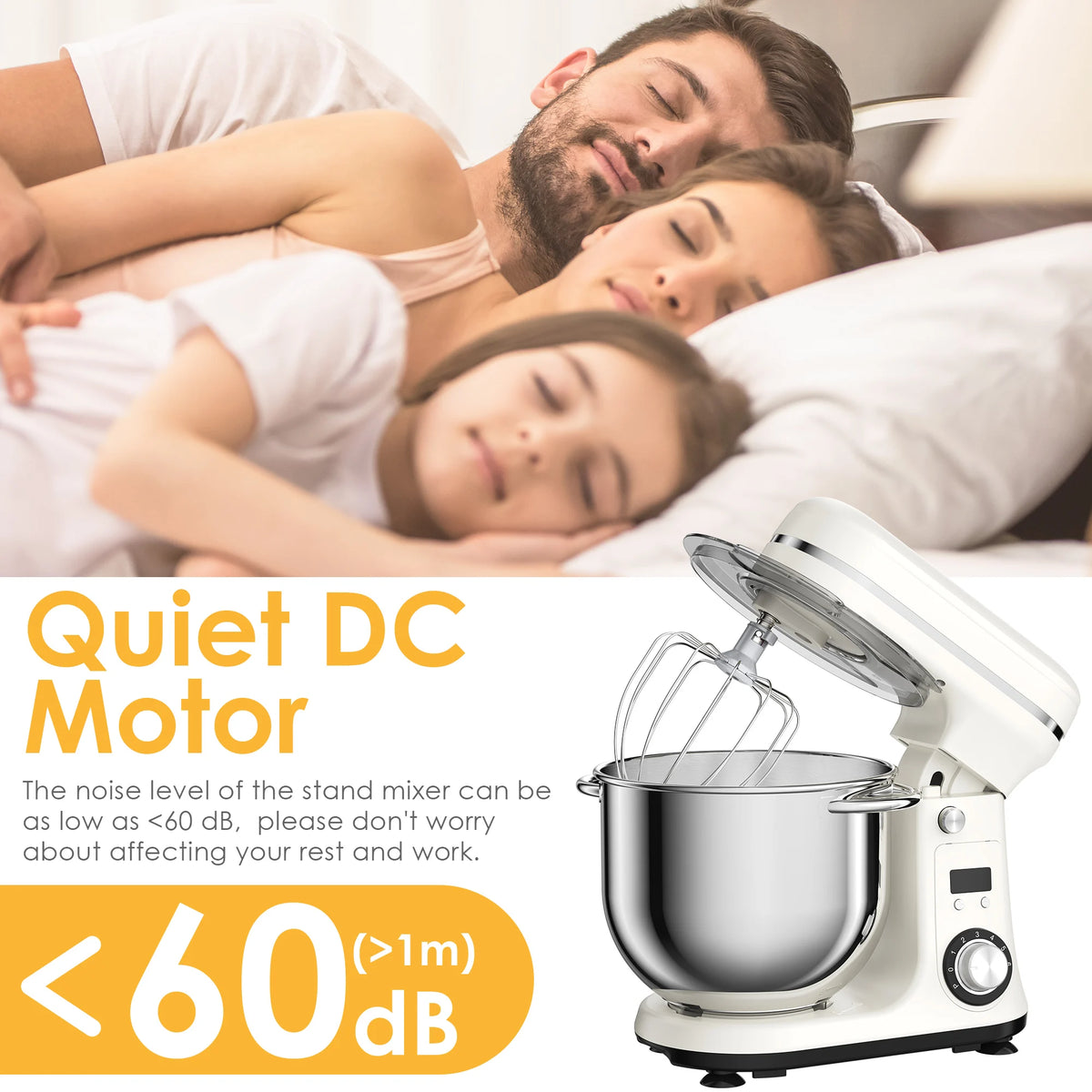 Biolomix Kitchen Stand Mixer With Blender And Dough Kneader