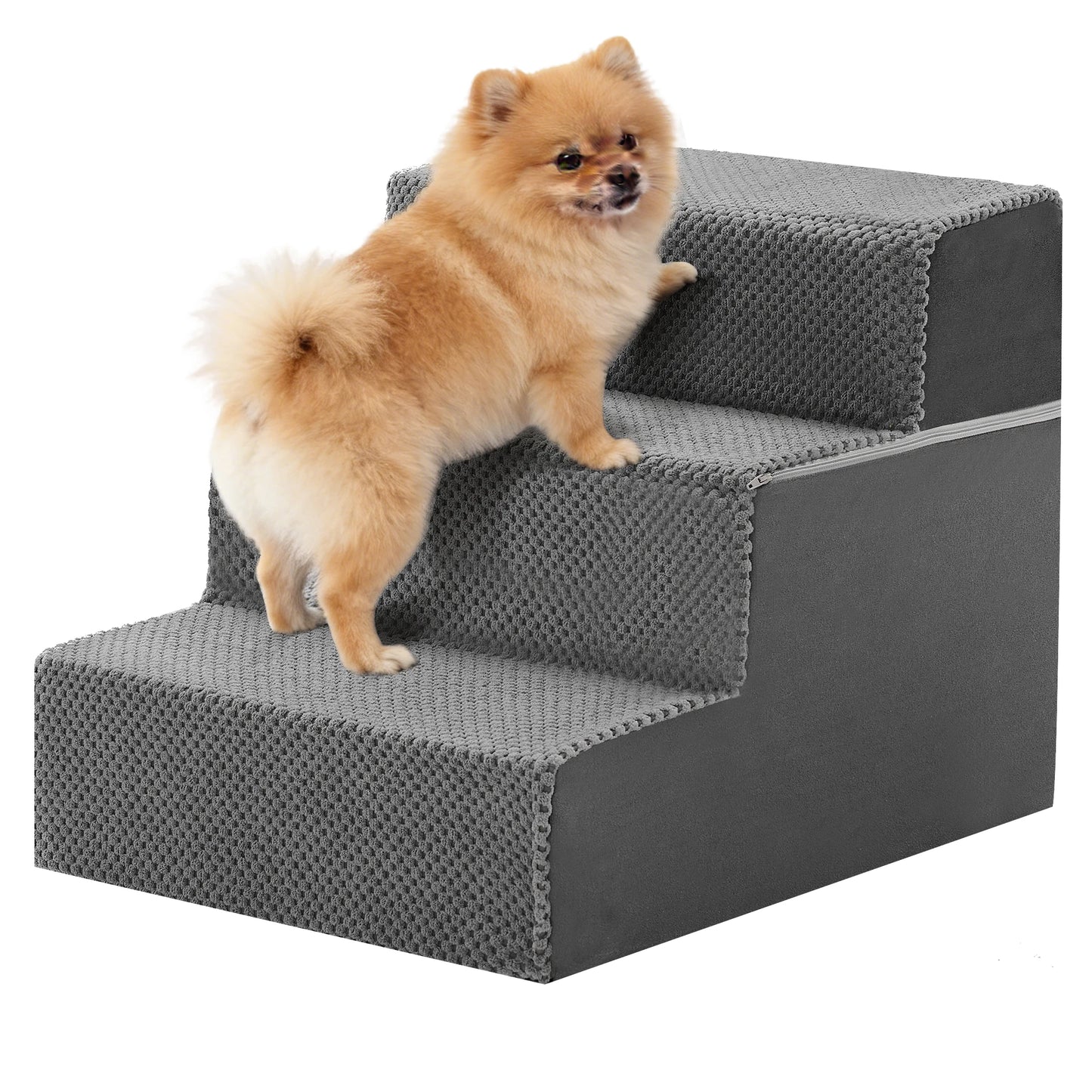 Right Angled Foam Dog Stairs For Small Dogs Indoor Ramp