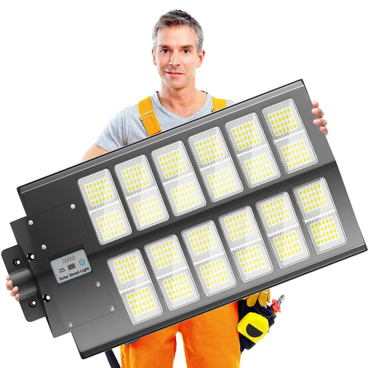 Solar Street Light 6000W With Motion Sensor Waterproof