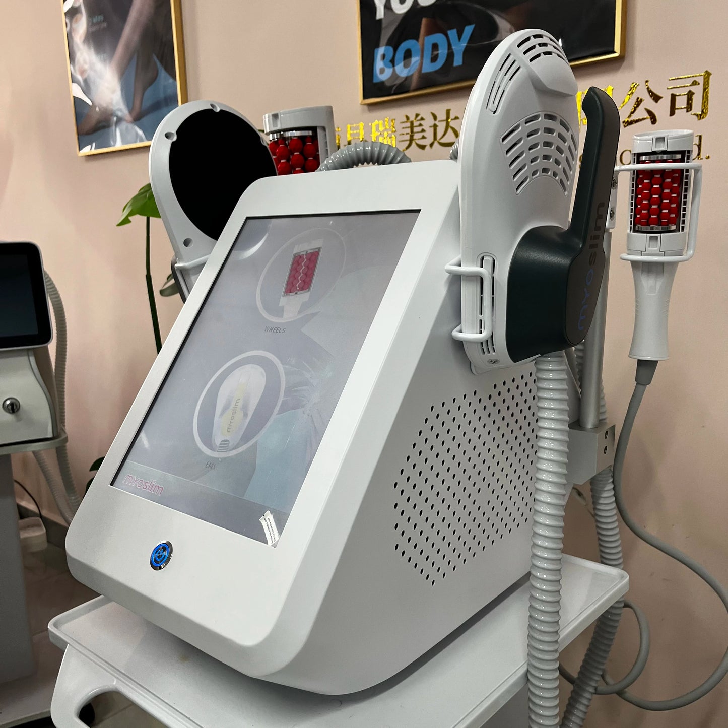 360 Degree Vacuum Massage Machine Inner Ball Roller for Cellulite Weight Loss Body Slimming Fat Removal - 360 Degree Rolling Mus