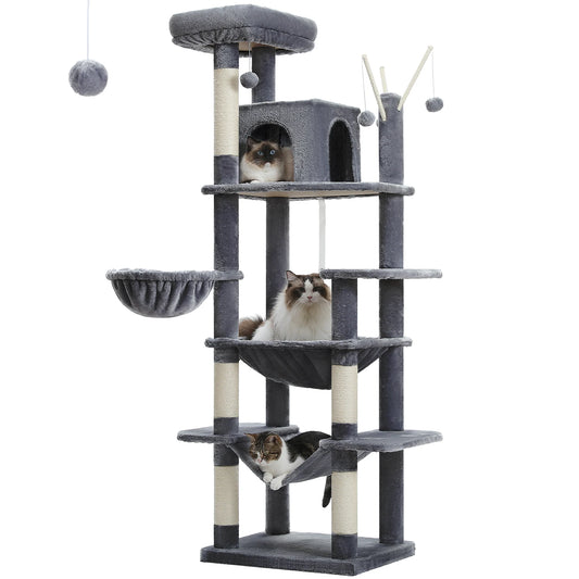 PAWZ Road Large Cat Tree With Five Levels And Perches