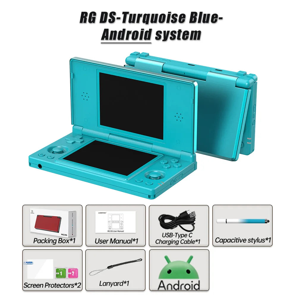 Anbernic RG DS Dual 4.0 IPS Android Handheld Gaming Console
