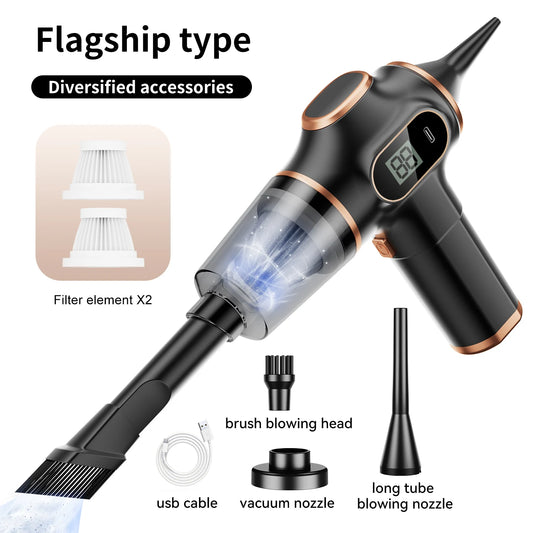 ABS Wireless Car Vacuum Cleaner Portable Cordless Mini Vacuum