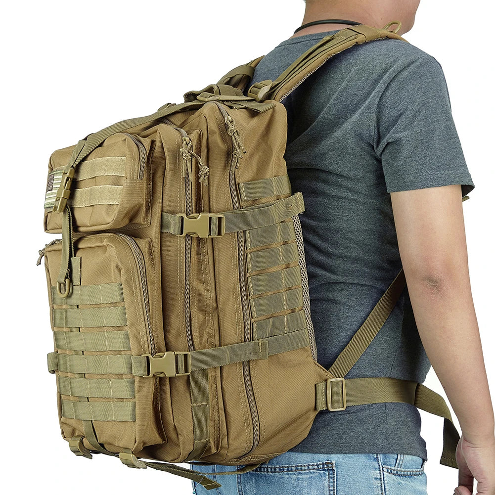 ReFire Gear Tactical Backpack Molle EDC Travel Daypack For Trekking