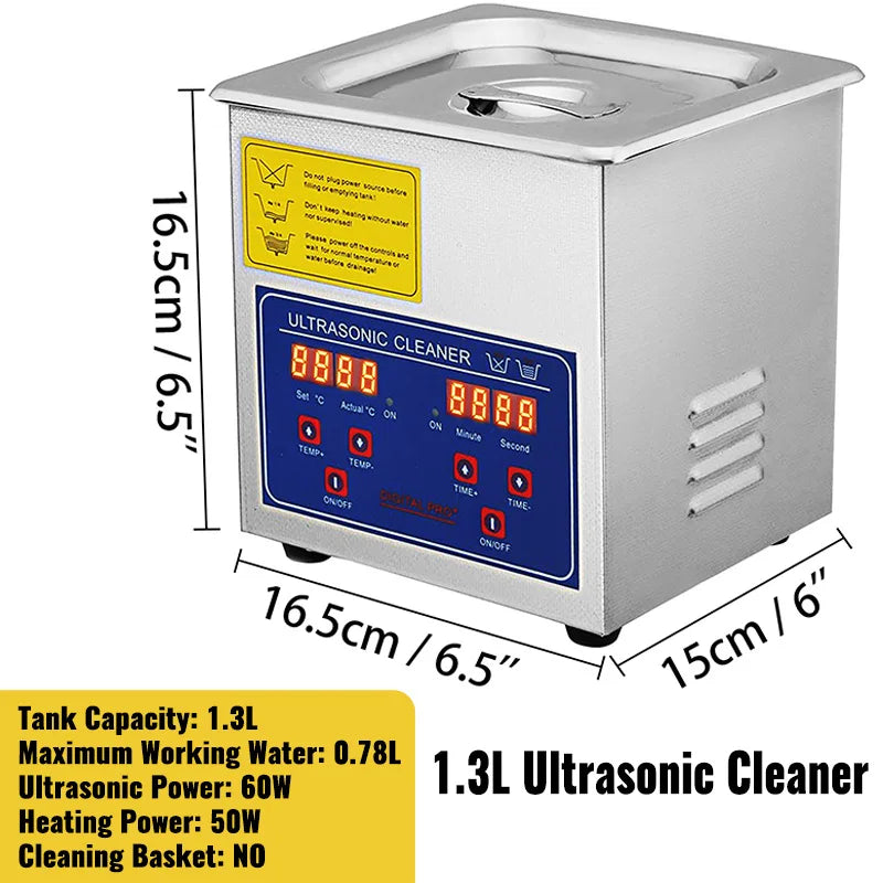 SucceBuy Ultrasonic Cleaner Portable Home Cleaning And Dishes