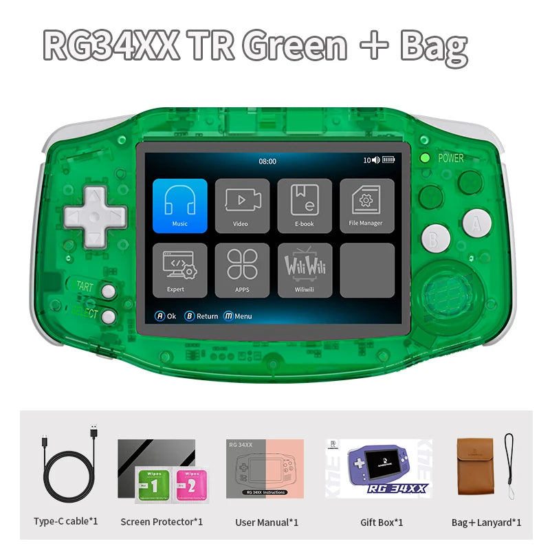 Anbernic RG34XX Handheld Game Console Made For Retro Gaming