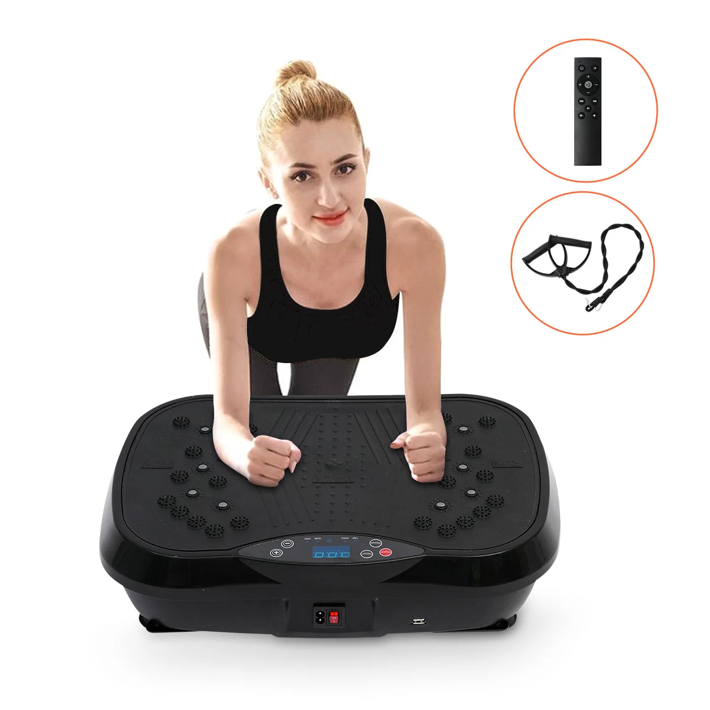 Vibration Plate Exercise Machine For Home Fitness And Body Toning