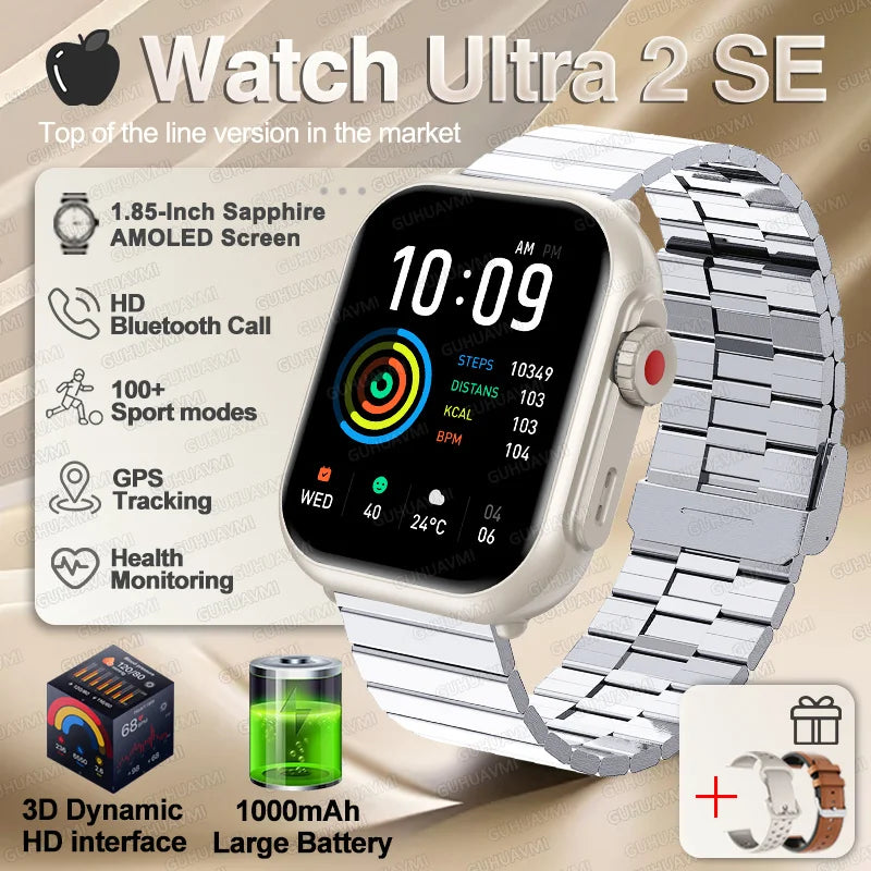 Smart Watch GPS AMOLED 1000mAh Battery Bluetooth Call Waterproof IP68