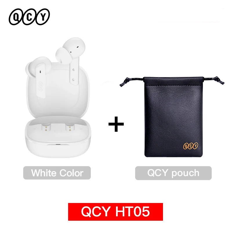 QCY HT05 ANC Wireless Earbuds With 40dB Noise Cancellation