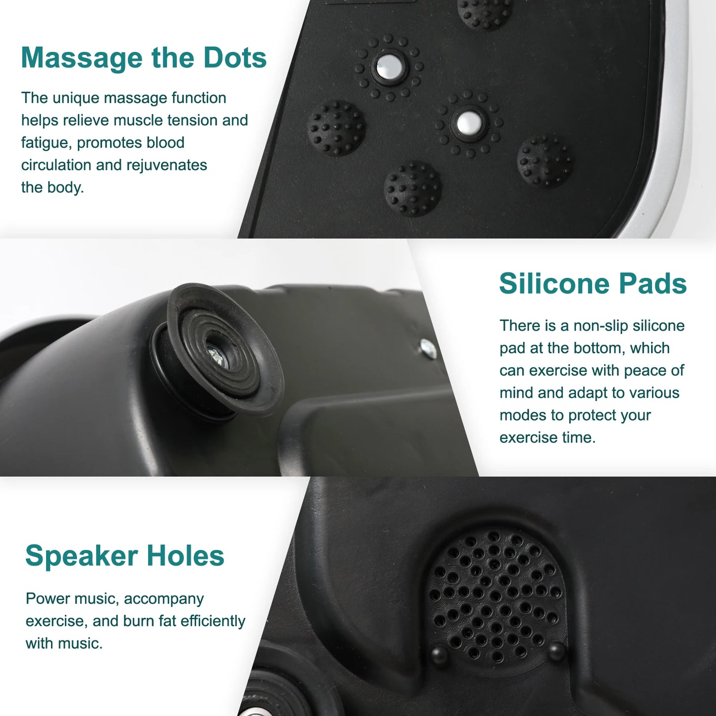 Vibration Plate Exercise Machine For Home Fitness And Body Toning