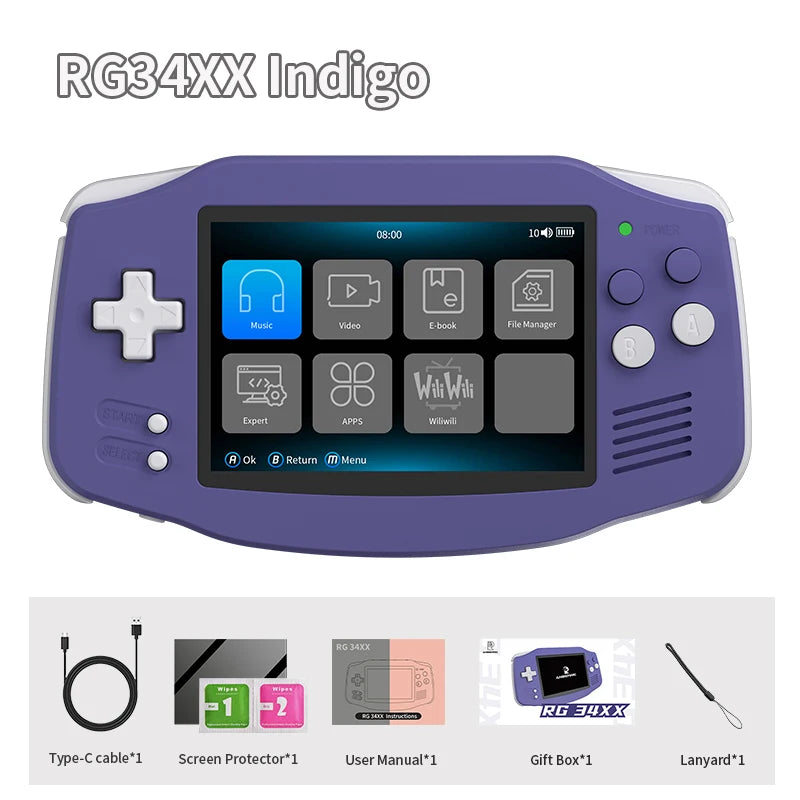 Anbernic RG34XX Handheld Game Console Made For Retro Gaming