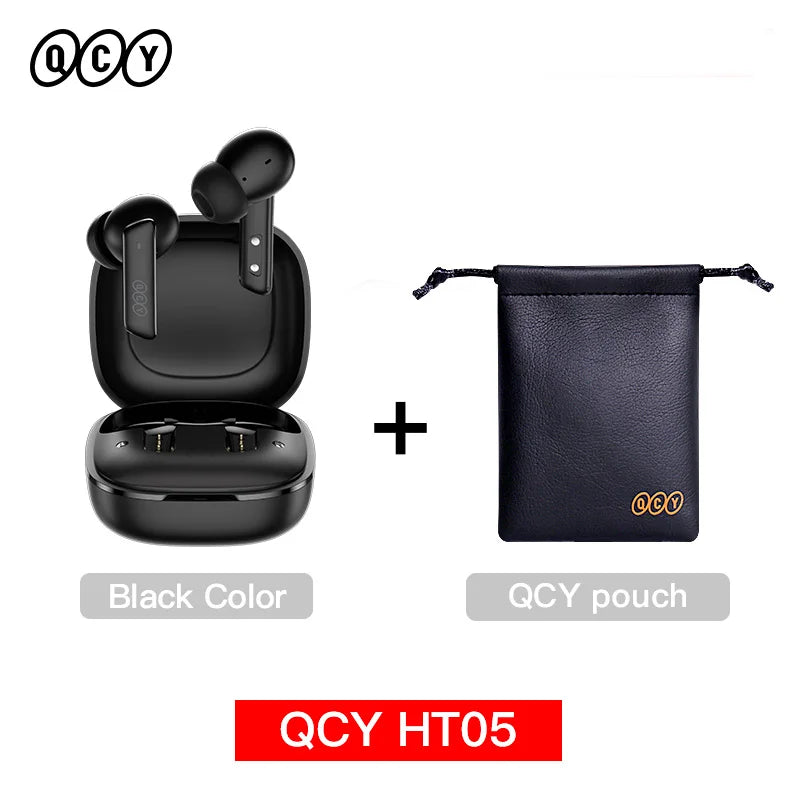 QCY HT05 ANC Wireless Earbuds With 40dB Noise Cancellation