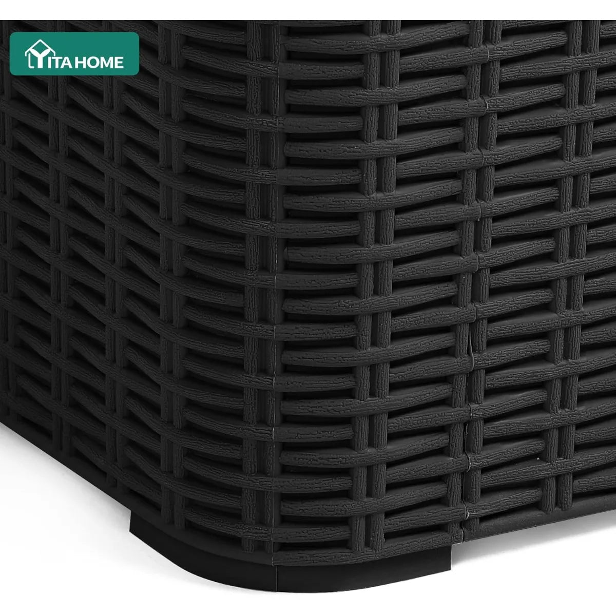 XIUWO Outdoor Coffee Table With Extra Storage For Patio Decor