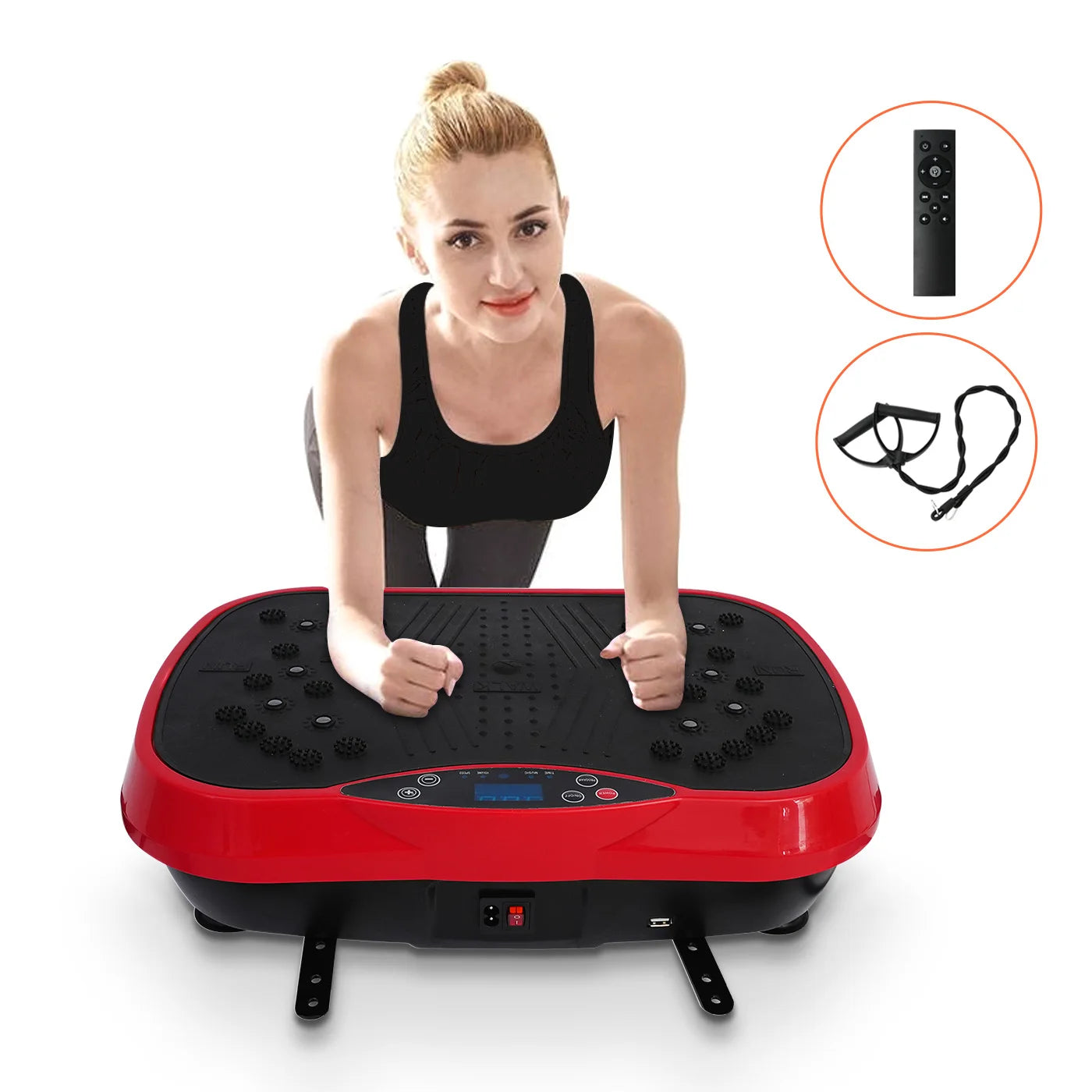Vibration Plate Exercise Machine For Home Fitness And Body Toning