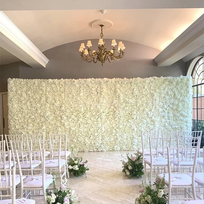 MEIHON Silk Wedding Flower Wall Decor Backdrop And Ceremony Flowers