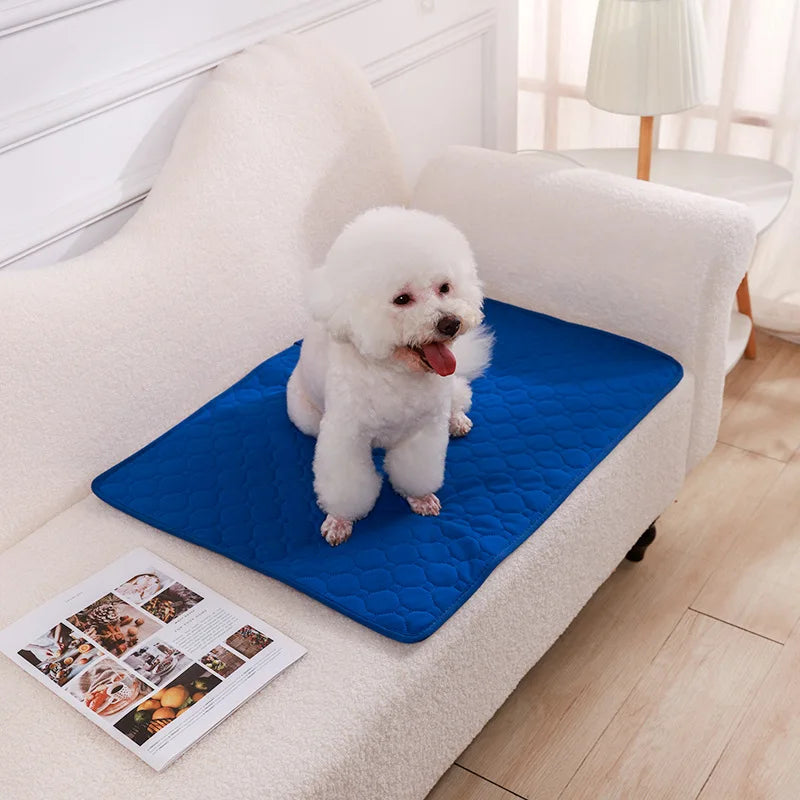 Washable Dog Pee Pad Mat Reusable Absorbent Training Diaper Pad