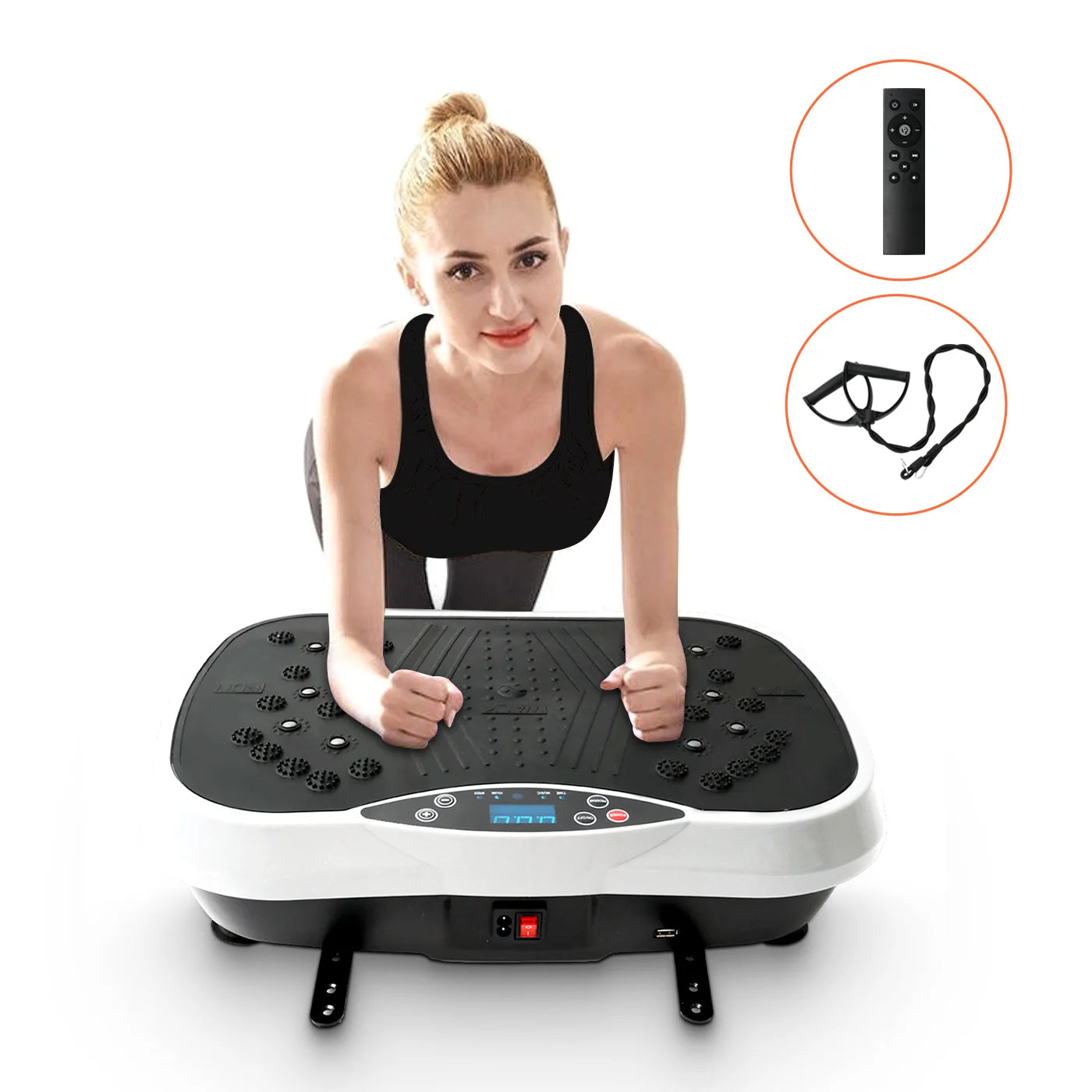 Vibration Plate Exercise Machine For Home Fitness And Body Toning