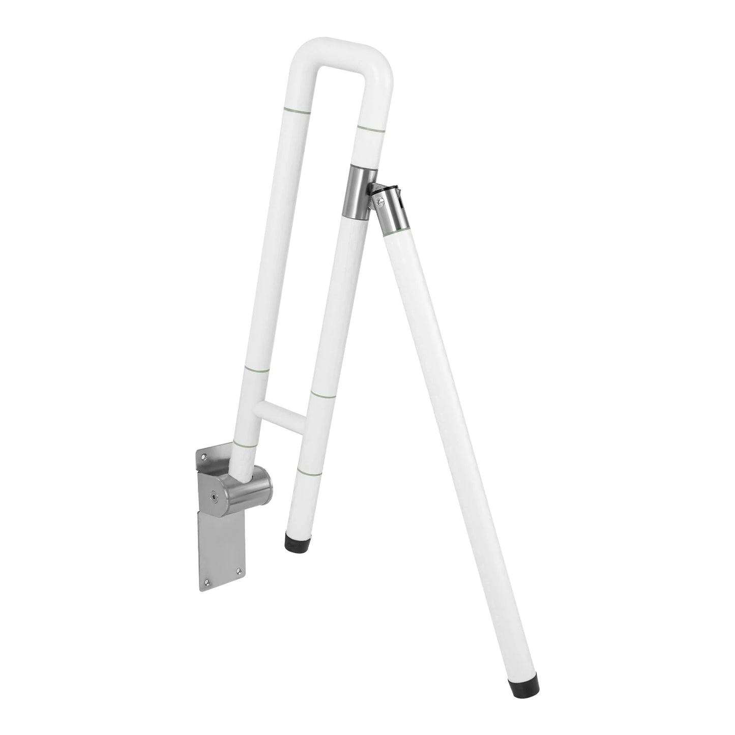 Toilet Grab Bar Foldable Drop Down Rails Non Slip Seat Support