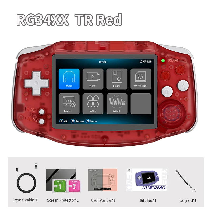 Anbernic RG34XX Handheld Game Console Made For Retro Gaming
