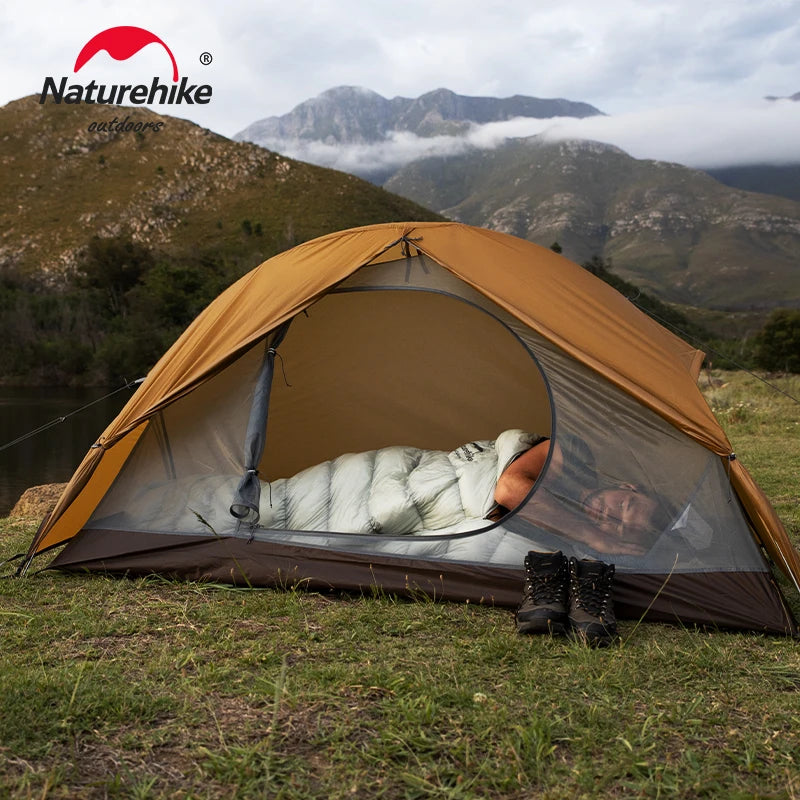 Naturehike One Person Ultralight Backpacking Tent For Outdoors