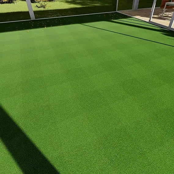 Artificial Grass Tiles Interlocking Turf Mat for Patio Balcony Garden