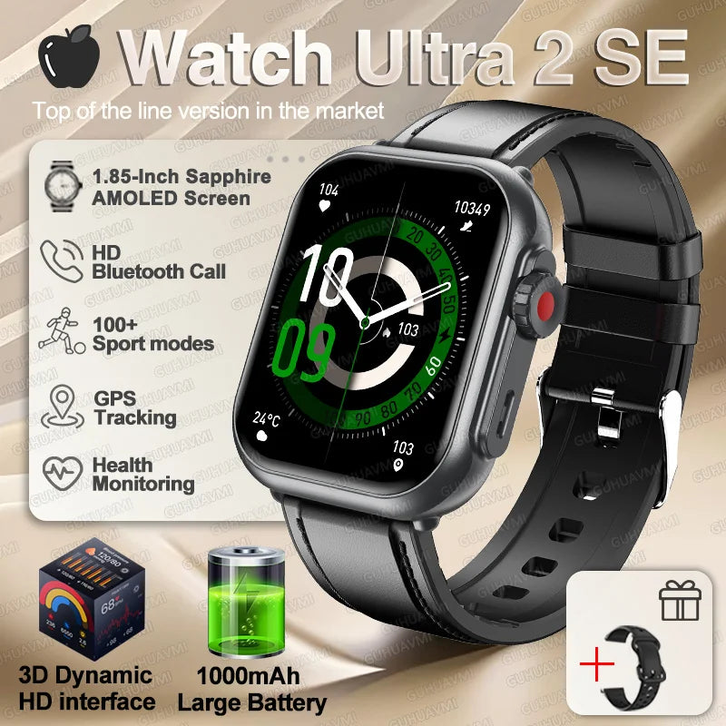 Smart Watch GPS AMOLED 1000mAh Battery Bluetooth Call Waterproof IP68
