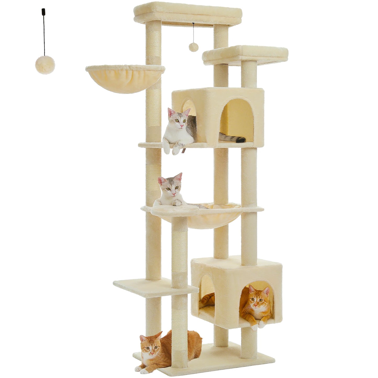 PAWZ Road Large Cat Tree With Five Levels And Perches