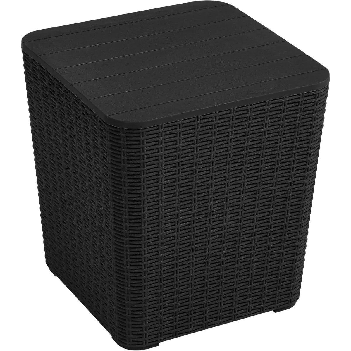 XIUWO Outdoor Coffee Table With Extra Storage For Patio Decor