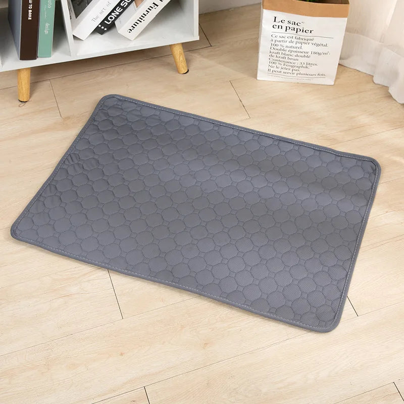 Washable Dog Pee Pad Mat Reusable Absorbent Training Diaper Pad