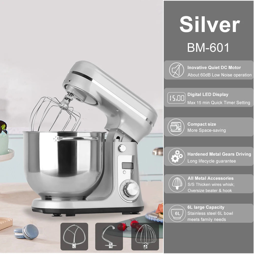 Biolomix Kitchen Stand Mixer With Blender And Dough Kneader