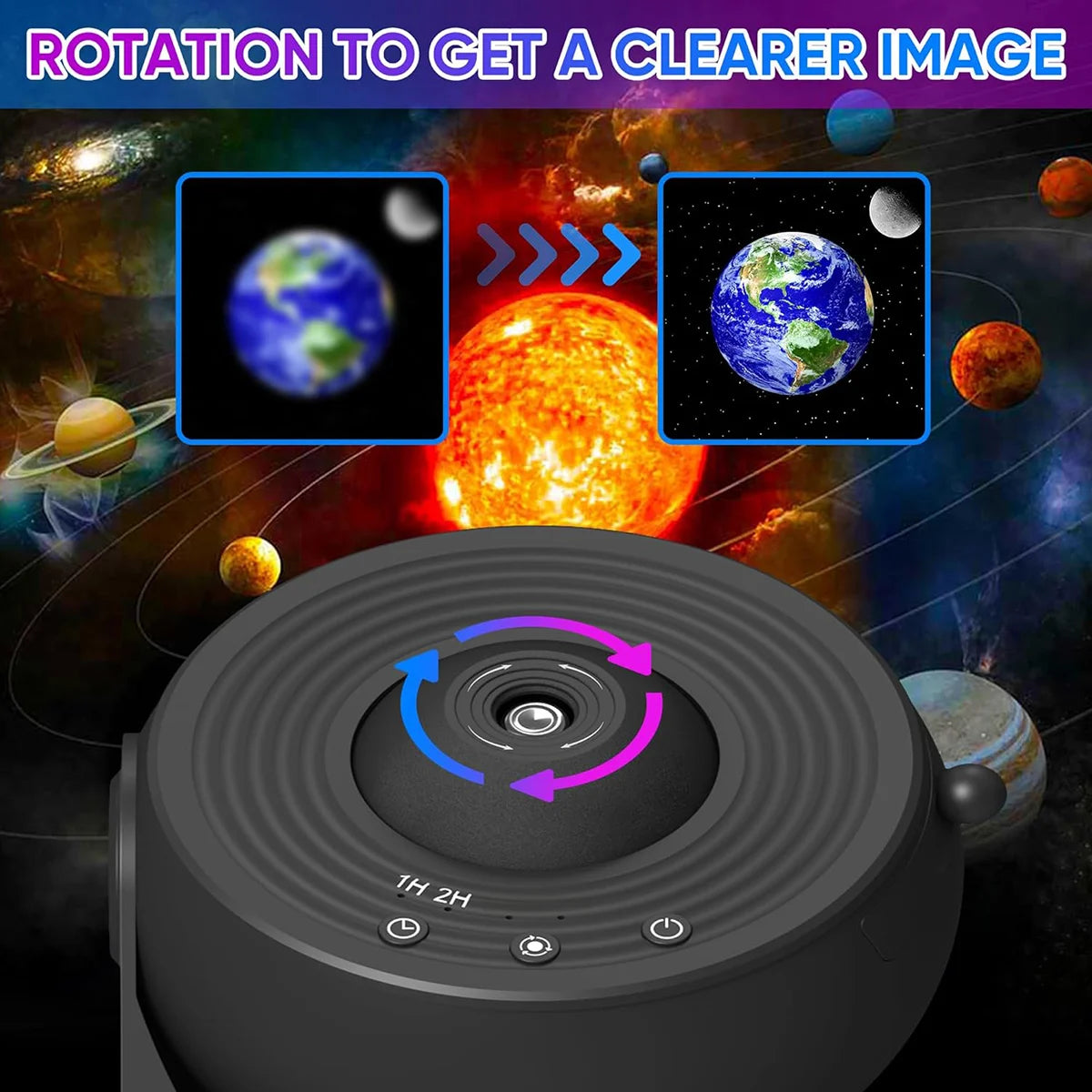 Mexllex 13 In 1 Galaxy Ultral Star Projector Night Light