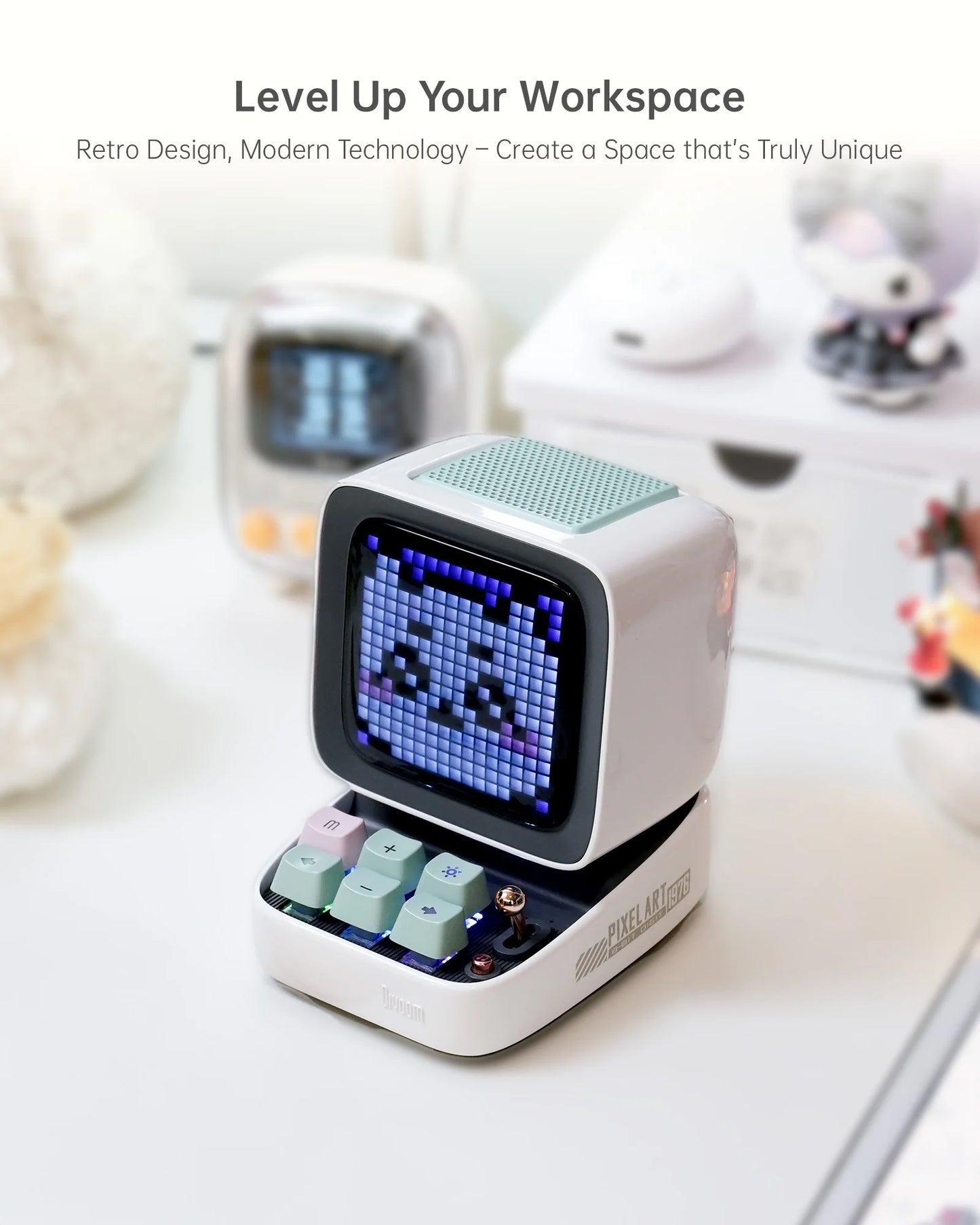 Divoom Ditoo-Pro Bluetooth Pixel Art Speaker With LED Display