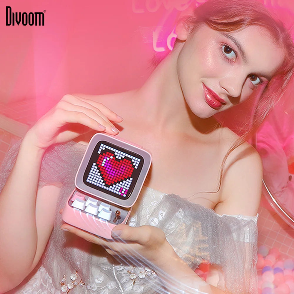 Divoom Ditoo-Pro Bluetooth Pixel Art Speaker With LED Display