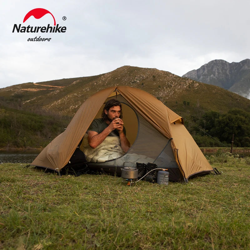 Naturehike One Person Ultralight Backpacking Tent For Outdoors