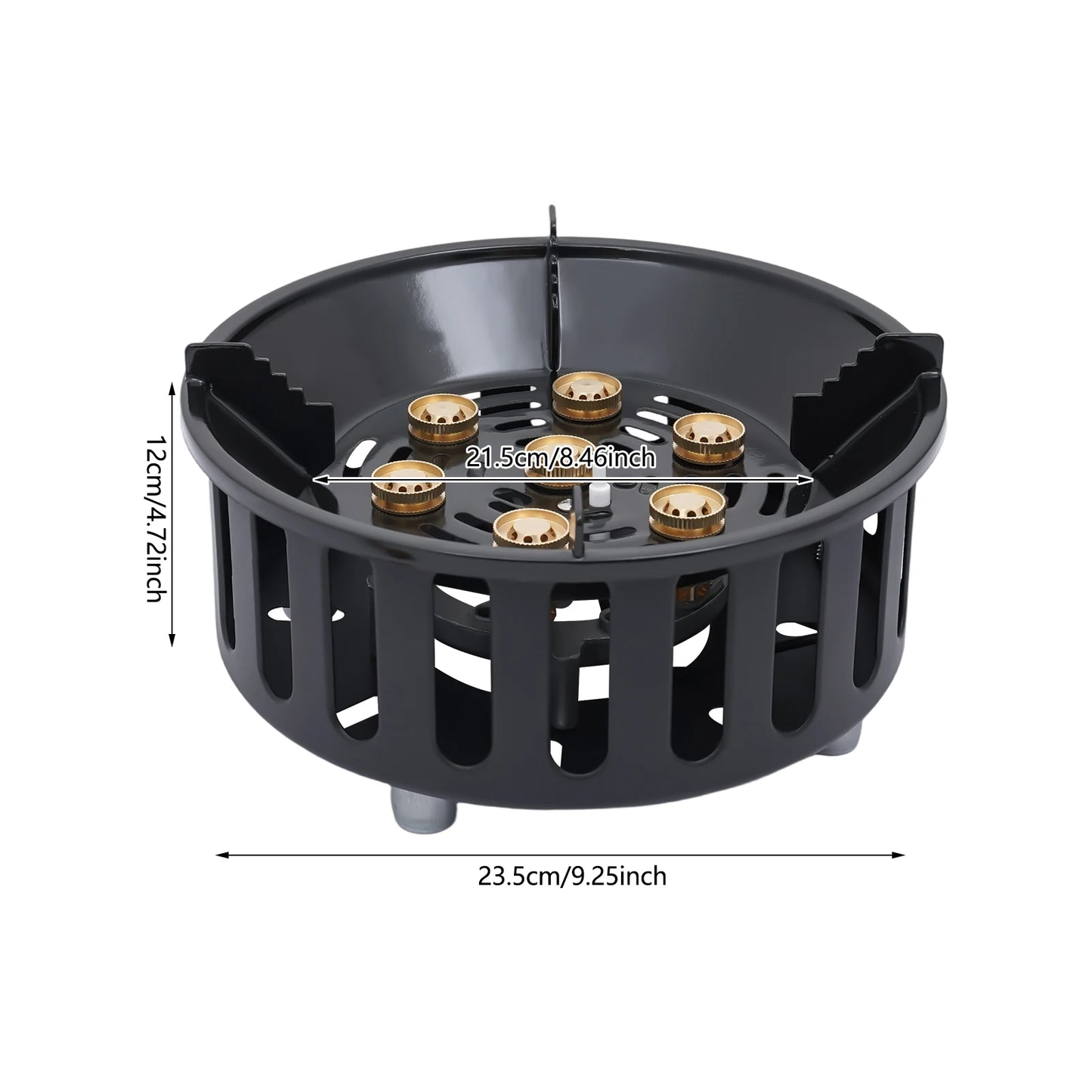 Camping Stove 21000W Windproof Portable Gas Burner With Ignition