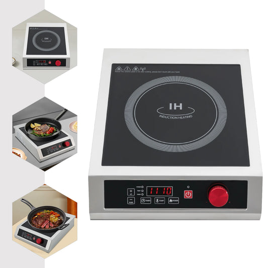 Sweetmile Cooker Y14 3500W Stainless Steel Induction Cooktop 110V
