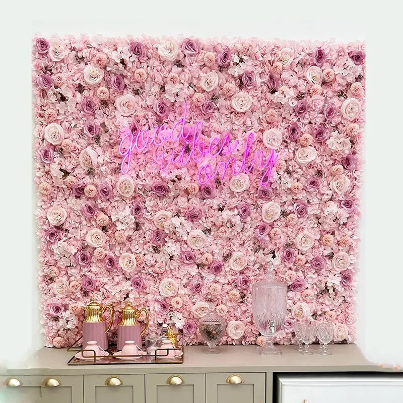 MEIHON Silk Wedding Flower Wall Decor Backdrop And Ceremony Flowers