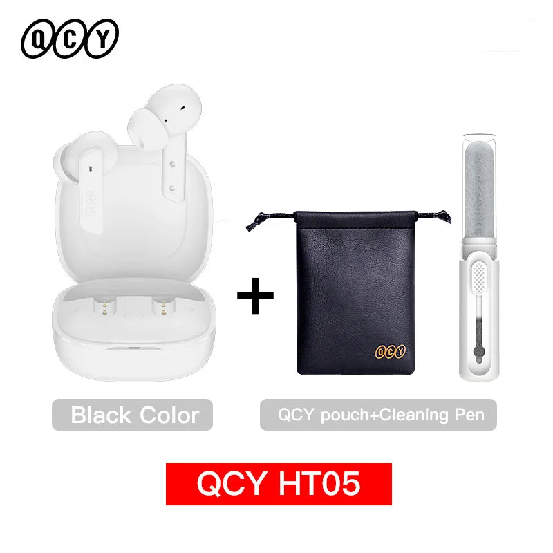QCY HT05 ANC Wireless Earbuds With 40dB Noise Cancellation